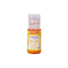 Load image into Gallery viewer, Colourmist Natural Edible Food Colour, (Yellow), 20g | Natural Food Colour For Cream / Icing / Cake / Frosting / Dessert/ Milkshake / Baking |