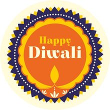 Load image into Gallery viewer, Foodecor Happy Diwali Wishes Decorative Transfer Mould -BV 3281 ( Pack of 2 )