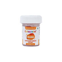 Load image into Gallery viewer, Colourmist Super Whip Edible Powder Colour, (Orange), 5g | Powder Colour For Cream / Icing / Fondant / Frosting / Dessert / Baking |