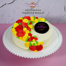 Load image into Gallery viewer, Foodecor Mother's Day Decorative Transfer Mould Round Shape, (Pack of 2) - BV 3251