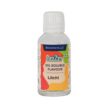 Load image into Gallery viewer, Lezzet Premium Concentrated Oil Soluble Flavour Essence (Litchi) for Chocolate, Cake, Candy, Cookies, IceCream, Dessert | Sugar-Free | 30ml
