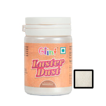 Load image into Gallery viewer, Glint Edible Luster Dust ( Silver ), 10g | Pearl Dust | Edible Sparkle Dust | Edible Product for Cake Decor | Glittering Shiner Dust | Silver - 10g
