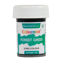 Load image into Gallery viewer, Colourmist Edible Icing Color ( Forest Green ), 20g | Food Colour For Cake Batter, Icing, Buttercream Frosting, Royal Icing | 20g