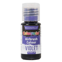 Load image into Gallery viewer, Colourmist Edible Concentrated Vibrant Airbrush Colour (VIOLET), 20g | Airbrush Colour For Cakes, Choclate, Fondant, Icing and more | VIOLET, 20g