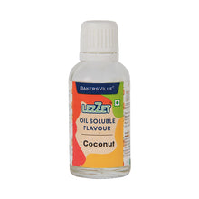 Load image into Gallery viewer, Lezzet Premium Concentrated Oil Soluble Flavour Essence (Coconut) for Chocolate, Cake, Candy, Cookies, IceCream, Dessert | Sugar-Free | 30ml