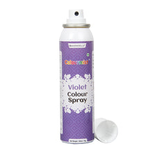 Load image into Gallery viewer, Colourmist Premium Colour Spray (Violet), 100ml | Cake Decorating Spray Colour for Cakes, Cookies, Cupcakes Or Any Consumable For A Dazzling Effect