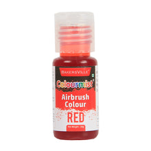 Load image into Gallery viewer, Colourmist Edible Concentrated Vibrant Airbrush Colour (RED), 20g  | Airbrush Colour For Cakes, Choclate, Fondant, Icing and more | RED, 20g
