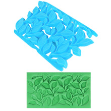Load image into Gallery viewer, FineDecor Leaf Shape Fondant Quilt Mold Embosser Biscuit Mold Cookie Cutter For Cupcake Decoration And Cake Decorating DIY Tool - FD 3263