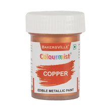 Load image into Gallery viewer, Colourmist Edible Metallic Paint (Copper), For Cake / Icing / Fondant / Craft, 20g
