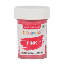 Load image into Gallery viewer, Colourmist Edible Metallic Paint (Pink), For Cake / Icing / Fondant / Craft, 20g
