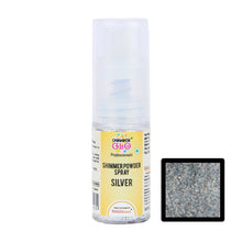 Load image into Gallery viewer, ColourGlo Edible Shimmer Powder Spray (Silver), 5g
