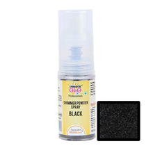 Load image into Gallery viewer, ColourGlo Edible Shimmer Powder Spray (Black), 5g