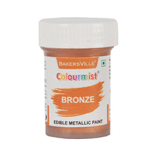Load image into Gallery viewer, Colourmist Edible Metallic Paint (Bronze), For Cake / Icing / Fondant / Craft, 20g
