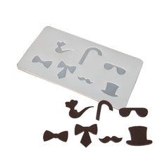 Load image into Gallery viewer, FineDecor Accessories Pattern Silicone Chocolate Garnishing Mould 7 Cavity, Clothing Shape Garnishing Sheet For Chocolate And Cake Decoration FD 3520