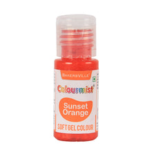 Load image into Gallery viewer, Colourmist Soft Gel Paste Food Color, (Sunset Orange), 20g | Edible Gel Colour For Fondant / Dessert / Baking |