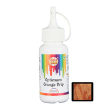 Load image into Gallery viewer, MetaGlo Cake Decorating Drip "Optimum Orange" Edible Sparkling Drip ( Orange ), 100 gm