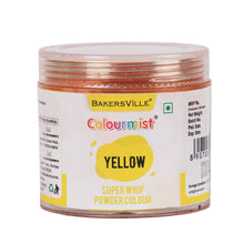 Load image into Gallery viewer, Colourmist Super Whip Edible Powder Colour, (Yellow), 30g | Powder Colour For Cream / Icing / Fondant / Frosting / Dessert / Baking |
