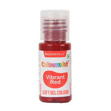Load image into Gallery viewer, Colourmist Soft Gel Paste Food Color, (Vibrant Red), 20g | Edible Gel Colour For Fondant / Dessert / Baking |