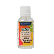 Load image into Gallery viewer, Lezzet Premium Concentrated Oil Soluble Flavor Essence (Mint Chocolate Chips) for Chocolate, Cake, Candy, Cookie, IceCream, Dessert, Sugar-Free, 30ml