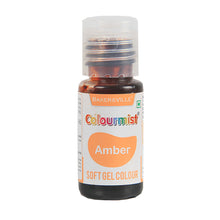 Load image into Gallery viewer, Colourmist Soft Gel Paste Food Color, ( Amber ), 20g | Edible Gel Colour For Fondant / Dessert / Baking |