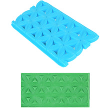 Load image into Gallery viewer, FineDecor Veined 4 Petal Flower Shape Fondant Quilt Mold Embosser Biscuit Mold Cookie Cutter For Cupcake Decoration And Cake Decorating Tool  FD 3260