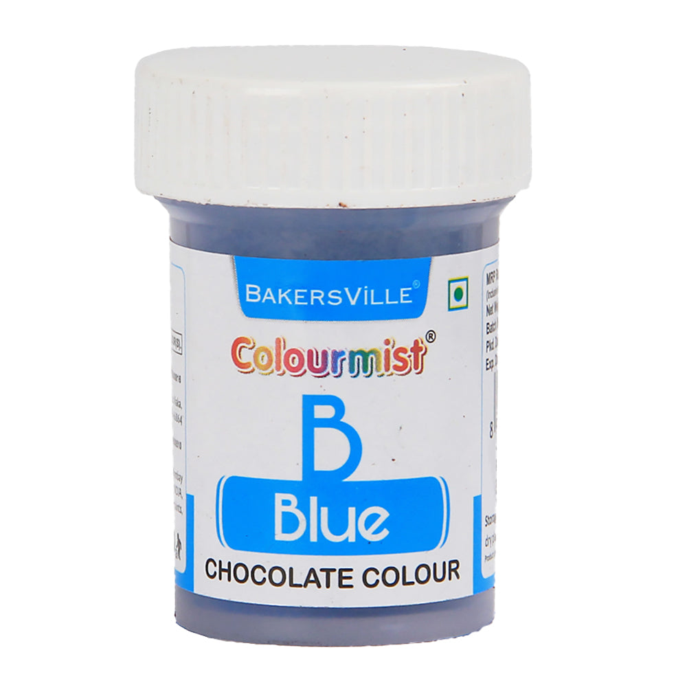 Colourmist Edible Chocolate Powder Colour, (Blue), 3g
