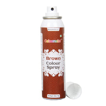 Load image into Gallery viewer, Colourmist Premium Colour Spray (Brown), 100ml | Cake Decorating Spray Colour for Cakes, Cookies, Cupcakes Or Any Consumable For A Dazzling Effect