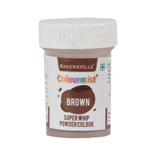 Load image into Gallery viewer, Colourmist Super Whip Edible Powder Colour, (Brown), 5g | Powder Colour For Cream / Icing / Fondant / Frosting / Dessert / Baking |