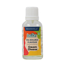 Load image into Gallery viewer, Lezzet Premium Concentrated Oil Soluble Flavour Essence (Cream Cheese) for Chocolate, Cake, Candy, Cookies, IceCream, Dessert | Sugar-Free | 30ml