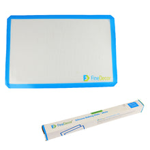 Load image into Gallery viewer, FineDecor Non-Stick Silicone Baking Mat (23.6*15.8inch)/(60*40cm) Baking Sheet Rolling Dough Mat Cake,Cookie,Macaron, WHITE (BIG) FD 3390