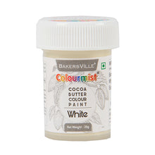 Load image into Gallery viewer, Colourmist Edible Cocoa Butter Colour Paint ( White ), 20g | Cocoa Butter Color Paint For Chocolate, Icing, Airbrush, Gumpaste | White, 20g
