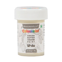 Load image into Gallery viewer, Colourmist Edible Cocoa Butter Colour Paint ( White ), 20g | Cocoa Butter Color Paint For Chocolate, Icing, Airbrush, Gumpaste | White, 20g