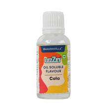 Load image into Gallery viewer, Lezzet Premium Concentrated Oil Soluble Flavour Essence (Cola) for Chocolate, Cake, Candy, Cookies, IceCream, Dessert | Sugar-Free | 30ml