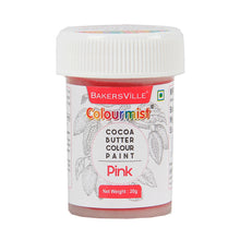 Load image into Gallery viewer, Colourmist Edible Cocoa Butter Colour Paint ( Pink ), 20g | Cocoa Butter Color Paint For Chocolate, Icing, Airbrush, Gumpaste | Pink, 20g
