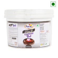 Load image into Gallery viewer, Purix BLACK GLAMOUR Gel Cold Glaze, 2.5 Kg (Ready to Use)
