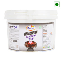 Load image into Gallery viewer, Purix BLACK GLAMOUR Gel Cold Glaze, 2.5 Kg (Ready to Use)