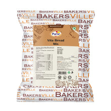 Load image into Gallery viewer, Purix Whole Wheat Vita Bread Mix / Rich Dietary Fiber & Low Carbs Bread Flour, 1 kg