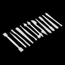 Load image into Gallery viewer, FineDecor 12pcs Set Sugar Crafts Modeling Tool Pottery Carving Tools for Shaping and Sculpting for Fondant and Gum Paste - (12 Pcs X 1 SET) - FD 2659