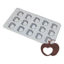Load image into Gallery viewer, FineDecor Love Apple Pattern Silicone Chocolate Garnishing Mould (15 Cavity), Apple Shape Garnishing Sheet For Chocolate & Cake Decoration FD 3509