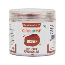 Load image into Gallery viewer, Colourmist Super Whip Edible Powder Colour, (Brown), 30g | Powder Colour For Cream / Icing / Fondant / Frosting / Dessert / Baking |
