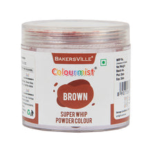 Load image into Gallery viewer, Colourmist Super Whip Edible Powder Colour, (Brown), 30g | Powder Colour For Cream / Icing / Fondant / Frosting / Dessert / Baking |