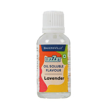 Load image into Gallery viewer, Lezzet Premium Concentrated Oil Soluble Flavour Essence (Lavender) for Chocolate, Cake, Candy, Cookies, IceCream, Dessert | Sugar-Free | 30ml