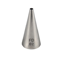 Load image into Gallery viewer, FineDecor Large Piping Tip, Stainless Steel Icing Piping Nozzle Tip, Cake Decorating Tools Cream Puff Decor Pastry Icing Tool for Baker, 1psc (B2)
