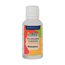 Load image into Gallery viewer, Lezzet Premium Concentrated Oil Soluble Flavour Essence (Banana) for Chocolate, Cake, Candy, Cookies, IceCream, Dessert | Sugar-Free | 30ml