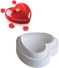 Load image into Gallery viewer, FineDecor Diamond Heart Love Shape Silicone Mousse/Pinata Cake Mould, Silicone Oven Safe Chocolate Mousse Dessert Baking Pan, FD 3176