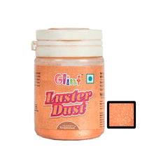 Load image into Gallery viewer, Glint Edible Luster Dust (Rose Gold), 10g, Pearl Dust, Edible Sparkle Dust, Edible Product for Cake Decor, Glittering Shiner Dust, Rose Gold - 10g