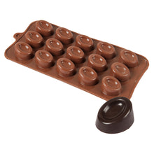 Load image into Gallery viewer, FineDecor Silicone Mould Toffee Shape Mould | Candy Mould | Jelly Mould | Bakeware Mold | Soap Wax Flexible Baking Mould (15 Cavity) - FD 3521
