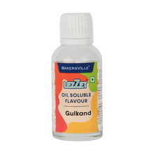 Load image into Gallery viewer, Lezzet Premium Concentrated Oil Soluble Flavour Essence (Gulkand) for Chocolate, Cake, Candy, Cookies, IceCream, Dessert | Sugar-Free | 30ml
