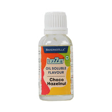 Load image into Gallery viewer, Lezzet Premium Concentrated Oil Soluble Flavour Essence (Choco Hazelnut) for Chocolate, Cake, Candy, Cookies, IceCream, Dessert | Sugar-Free | 30ml