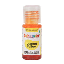 Load image into Gallery viewer, Colourmist Soft Gel Paste Food Color, (Lemon Yellow), 20g | Edible Gel Colour For Fondant / Dessert / Baking |
